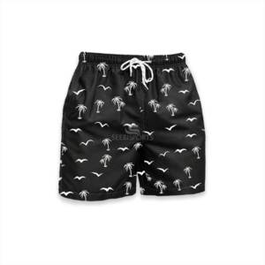 Nouveau design classique de maillots de bain shorts à taille élastique de qualité supérieure pour hommes shorts avec logo personnalisé pour hommes avec impression par sublimation - Product Image 3