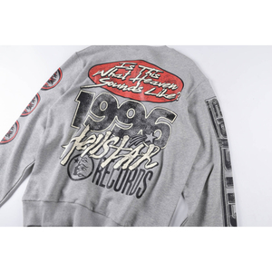 2025 precio barato hecho a medida su propio diseño peso ligero nueva llegada 2025 cuello redondo hombres sudaderas - Product Image 3