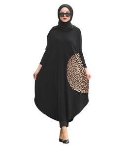 Nouvelle Abaya de créateur Meilleure vente en gros Abaya imprimée pour filles et femmes Abayas décontractées islamiques Robe tunique à la mode pour musulmanes - Product Image 1