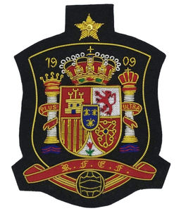 Maçonnique De Luxe Noir En Relief Broderie À Coudre Personnalisé Badges & Patches À La Main Designer En Gros Pakistan - Product Image 6