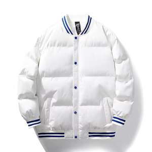 Coupe-vent matelassé imperméable de haute qualité avec logo personnalisé pour l'extérieur manteau en coton chaud compressible sports décontractés course à pied hiver - Product Image 2