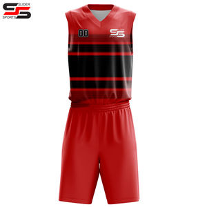 Ensembles de maillots de basket-ball réversibles bon marché, qualité supérieure, sublimation, légers, ensemble de maillots d'entraînement pour jeunes - Product Image 3