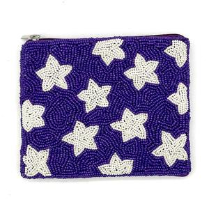 Monedero de Cuentas Hecho a Mano con Diseño de Fruta Naranja, Bolsa de Cuentas Blancas con Hoja Verde, Cartera Pequeña con Cremallera, Artesanía Linda para Regalo - Product Image 5