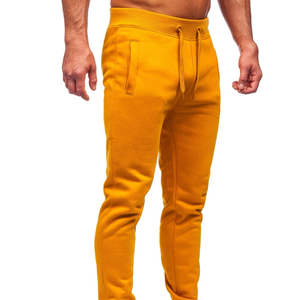 Pantalones de gimnasio para hombre transpirables personalizados al por mayor, ajustados, a la moda, con estampado, chándal de entrenamiento ecológico - Product Image 5