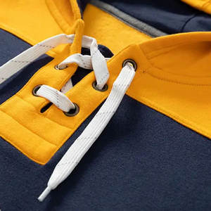 เสื้อฮู้ดสวมหัวผ้าคอตตอน100% ของผู้ชายเสื้อสเวตเตอร์ไซส์ใหญ่พิเศษพิมพ์ลายพัฟ2025สำหรับฤดูหนาว350-500GSM - Product Image 4