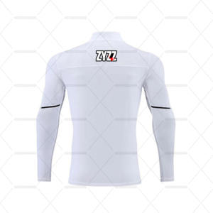 Chemises à manches longues de compression personnalisées T-Shirt pour hommes Gym Wear Running Spandex Streetwear Wear Tops Club Jersey Slimming Fit Boy - Product Image 4