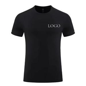 T-shirt de sport à col rond en polyester respirant à séchage rapide | Chemise d'entraînement pour hommes pour les activités sportives en équipe - Product Image 1
