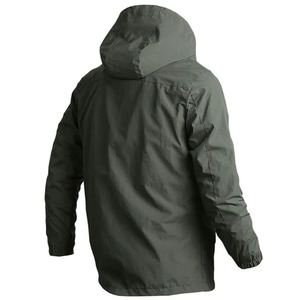 2024 Men's Casual Winter Bomber Jacket Custom Logo <b>Light</b> Fabric Stand Collar Best Quality <b>Cheap</b> Price OEM Manufacturer - Product Image 3