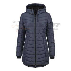 Manteau d'équitation chaud pour femmes construit avec une coque isolante résistante au vent et un style d'équitation confortable à bas prix - Product Image 4