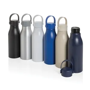 Bottiglia Pluto in Alluminio Riciclato Sostenibile, Gadget Promozionale per Bevande - Product Image 5