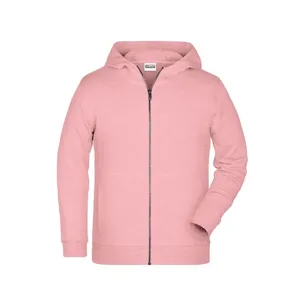 Sweat à capuche zippé bio et durable pour enfants – Sweats et pulls promotionnels - Product Image 6