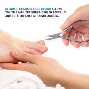 Nouvelle arrivée Pince à ongles à lame incurvée de haute qualité Meilleure vente Coupe-ongles à cuticules tranchant en acier inoxydable pour l'utilisation des doigts - Product Image 4