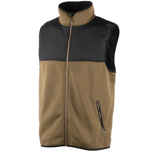 Chaleco polar Softshell para hombre Chaleco Softshell ligero para exteriores con bolsillos Chaqueta de bloque de color a prueba de viento para hombre desgaste con OEM - Product Image 1