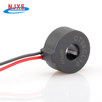 Transformateur de courant AC de précision miniature NJXSE DL-CT08CL10 1000/1 2000/1 à bobine toroïdale CT 20A/20mA 20A/10mA 50A 60A/30mA CT