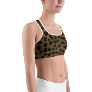 Women Plus Size High <b>Support</b> Sports Bra Spandex/Polyester Quick Dry Breathable Yoga Fitness Workout <b>Crop</b> <b>Top</b> with Front Logo - Product Image 3