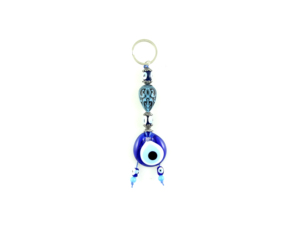 พวงกุญแจ DAFNI BIG PAZAR Evil Eye Bead Carabiner - โลหะผสมแฟชั่นรูปทรง 3 มิติ พร้อมเคลือบสีแบบพิเศษและลายนูน - Product Image 4