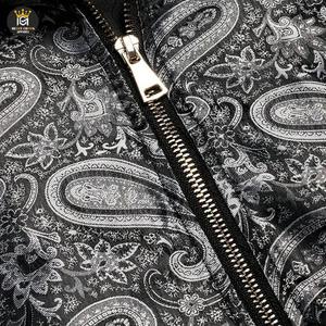 Hot <b>Sale</b> Men's Custom High Quality Heavyweight Bomber Jacket Slim Fit Stand Collar High Street Style winter jacket - Product Image 6