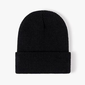 Unisex <b>Winter</b> Knit Beanie Plain Ribbed Soft Stretch <b>Hat</b> - Product Image 2