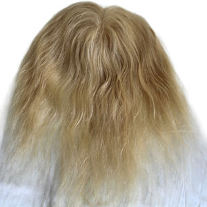 Venta al por mayor 100% tupé de cabello humano para las mujeres atadas a mano cruda vietnamita virgen pelo suave y cómodo - Product Image 5