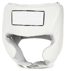 High Quality Leather Boxing <b>Head</b> Guard DUAL SPORT Unisex Comfortable <b>Training</b> MMA Protection - Product Image 4