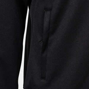 Sweat-shirts noirs à fermeture éclair, sweat-shirt personnalisé avec logo, 100% coton, lourd, court, homme, pull uni, sweat-shirt délavé à l'acide, sweat-shirt déchiré pour homme - Product Image 5