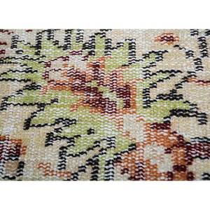 Tapis en laine vintage 9x12 rouge-orange noué à la main, motif médaillon, pour la décoration de la maison, salon, couloir, chambre, forme rectangulaire - Product Image 3