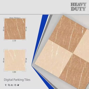 Venta al por mayor Showroom Precio Empresa Proveedor 400x400 Esmalte Cerámica Exterior 40x40 Porcelana Digital Estacionamiento 16x16 Baldosas para pisos - Product Image 1