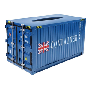 Boîte à mouchoirs en métal vintage multifonctionnelle et élégante, adaptée au bureau, distributeur de serviettes en acier inoxydable pour les salles de conférence, disponible - Product Image 6