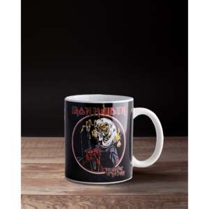 Taza de Novedad Iron Maiden con Diseño de Bestia, Doble Pared, 200ml/600ml, Material PC, Apta para Lavavajillas y Microondas, Térmica para Regalo - Product Image 1