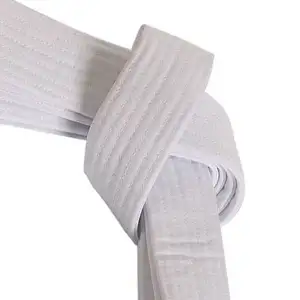 Ceintures de karaté personnalisées pour les arts martiaux Ceintures d'entraînement en coton durable dans toutes les couleurs et tailles | Impression du logo OEM disponible - Product Image 1