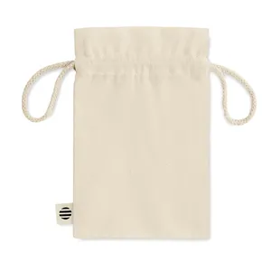 AMBER <b>Small</b> Organic Cotton <b>Gift</b> Bag for Promotional & Business <b>Gifts</b> Eco-Friendly Ecological Gadgets - Product Image 2