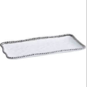 Plateau décoratif Ramadan en métal de style antique avec une conception détaillée pour améliorer le décor de table de fête - Product Image 1