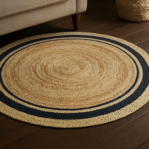 Alfombras de Yute Modernas Hechas a Mano, Alfombra de Fibra Natural Elegante, Fabricante de Marca Privada, Proveedor de Decoración para el Hogar - Product Image 6