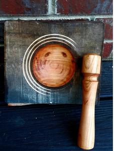 ไม้ผสมเครื่องดื่มค็อกเทลทำจากไม้ขัดเงาสำหรับผสมสมุนไพรเชอร์รี่และวอลนัทพร้อมสไตล์แห่งความรัก - Product Image 4