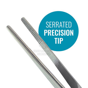 Pince à pansement de haute qualité pince à pansement en acier inoxydable Instruments chirurgicaux pince à pansement à vendre - Product Image 3