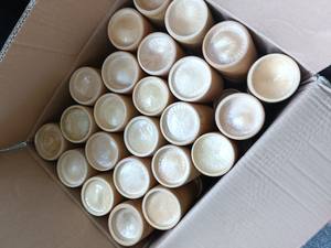 Vintage Petit Tube de bambou naturel résistant à la chaleur isolé Liqueur Thé Café Boisson Tasse - Product Image 3