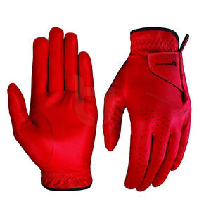 Guantes de golf de diseño OEM de alta calidad Material de cuero genuino transpirable hecho en Pakistán para deportes - Product Image 1
