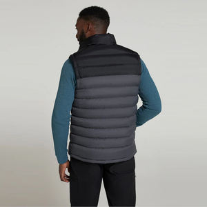 Nuevo Diseño de Chaleco Acolchado Informal y Transpirable para Hombre, Sin Mangas, Ligero, de Poliéster y Nailon, Color Negro y Gay, para Invierno, para Chicos - Product Image 2