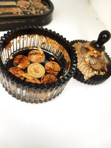 Corne d'animal élégante, art artisanal, objet de collection, cadeau idéal pour toutes les occasions, magnifiquement conçu pour la décoration intérieure, le rangement, Tradebyd - Product Image 5