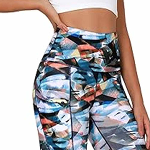 Vente chaude Femmes Legging Vêtements D'entraînement Femmes Leggings Personnalisé Sublimé Femmes Leggings En Stock Fabriqué par L'usine - Product Image 2