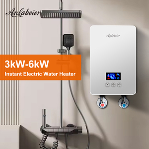 Anında Isıtıcı Şofbensız Su Isıtıcısı 6000W 110V 220V ABD Suudi Arabistan İsrail IPX4 Dokunmatik Ekran Paslanmaz Çelik Fabrika OEM ODM - Product Image 6