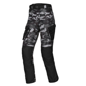 Pantalon en textile moto avec logo personnalisé pour hommes, avec protection CE, léger, taille haute, équipement de course et de tourisme, motif droit - Product Image 1