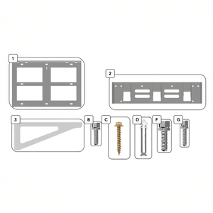 Support mural Fortress Power EForce pour l'installation de panneaux solaires - Product Image 2