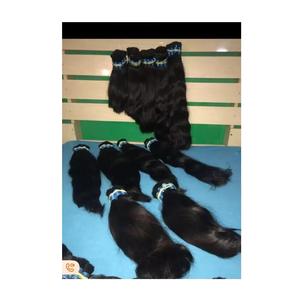 Extensiones de cabello humano 100% a granel, estilo superior, Color ondulado, doble peso, trama sedosa, proveedor de DHL, ofrece proveedor natural sin procesar, ofertas de DHL - Product Image 2