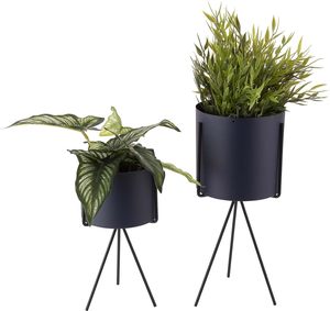 Pot de fleur de haute qualité jardinières en métal en fer conception personnalisée décoration de jardin jardinière en métal fabricant et exportateur - Product Image 1