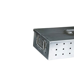 Boîte de stérilisation pour instruments chirurgicaux orthopédiques, équipement médical, boîte à instruments, manuelle, réutilisable, argent, taille personnalisée - Product Image 4