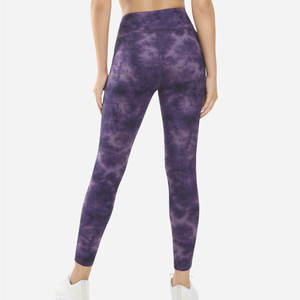 Legging résistant à séchage rapide pour femme, vêtement Tie Dye avec poche - Product Image 5