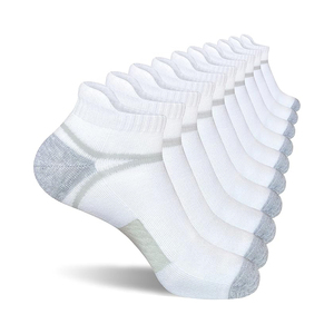 Chaussettes de sport tout-terrain, tissu extérieur durable, coton, élasthanne, nylon, pour la course à pied en sentier, la randonnée et les activités de cross-country - Product Image 5