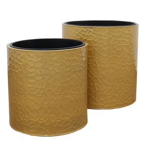 Ventes chaudes : Jardinières en métal artisanales du Vietnam, pots de fleurs d'extérieur, boîtes à plantes, caractéristiques réglables, prix raisonnable pour une utilisation domestique - Product Image 1