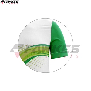 ปรับแต่งการออกแบบของคุณเองในสีทึบเดียวพิมพ์โลโก้ที่กําหนดเองเสื้อวอลเลย์บอลดีไซน์ใหม่ล่าสุด - Product Image 5